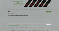 Desktop Screenshot of jugglerstore.com