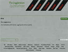 Tablet Screenshot of jugglerstore.com